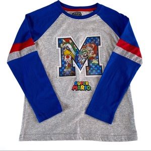 Super Mario Bros. Graphic Long Sleeve T-Shirt